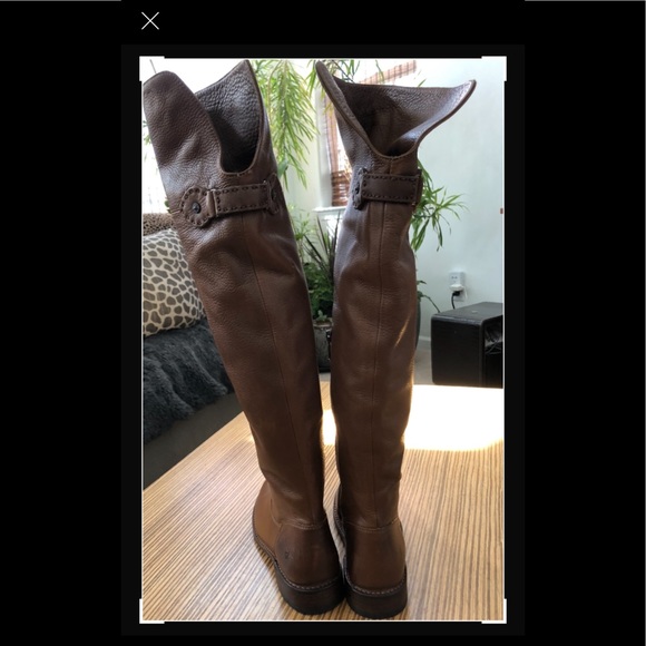 FRYE Shirley Over the Knee Riding Boots NEW - Picture 3 of 7